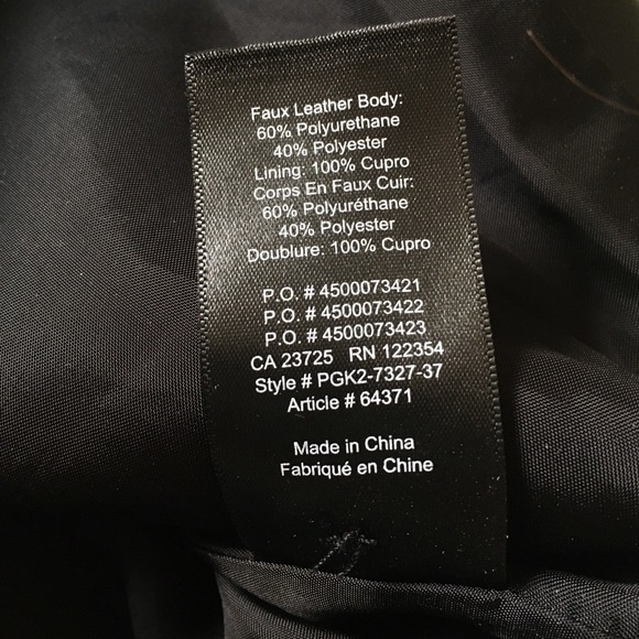 Aritzia Talula Zip Faux Leather Mini Skirt - Picture 9 of 9